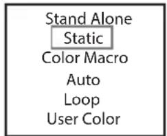 Cameo DROP P4 - USTAWIANIE TRYBU PRACY STANDALONE STATIC - 2