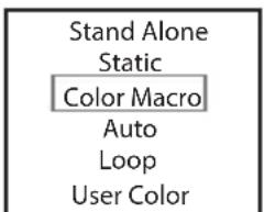 Cameo DROP P4 - STANDALONE MODE COLOR MACRO - 2