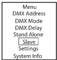 Cameo DROP P4 - STAND-ALONE-BETRIEBSART USER COLOR - 6
