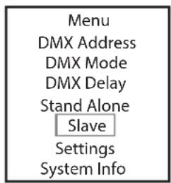 Cameo DROP P4 - STAND-ALONE-BETRIEBSART USER COLOR - 3