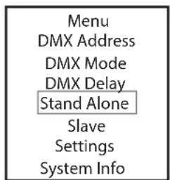 Cameo DROP P4 - STANDALONE MODE USER COLOR - 1