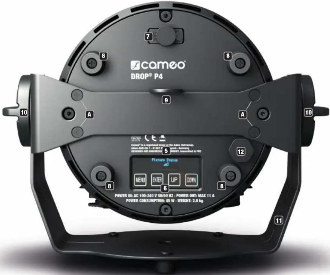 Cameo DROP P4 - DMX OUT - 1