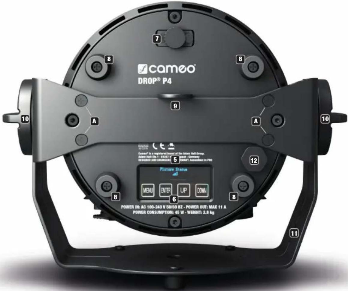 Cameo DROP P4 - DMX OUT - 1