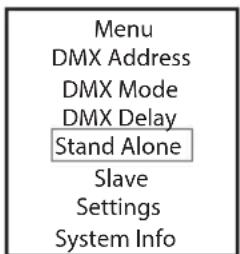 Cameo DROP P4 - STAND-ALONE-BETRIEBSART USER COLOR - 1