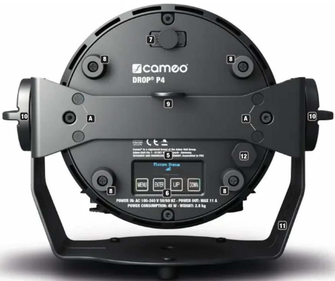 Cameo DROP P4 - DMX OUT - 1