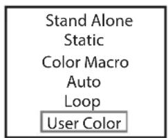 Cameo DROP P4 - MODALITÀ DI FUNZIONAMENTO STAND-ALONE USER COLOR - 2