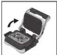 TEFAL Optigrill+ GC774D - OVEN POSITION - 3