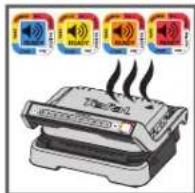 TEFAL Optigrill+ GC774D - GRILL POSITION - 3