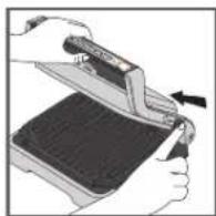 TEFAL Optigrill+ GC774D - Overschakelen naar de ovenstand: - 2