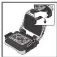 TEFAL Optigrill+ GC774D - Overschakelen naar de ovenstand: - 1