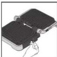 TEFAL OptiGrill GC773D - BARBECUE POSITION - 2