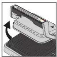 TEFAL OptiGrill GC773D - GRILL POSITION 1. GRILL POSITION - 1