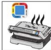 TEFAL OptiGrill GC773D - GRILL POSITION 1. GRILL POSITION - 4