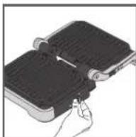 TEFAL OptiGrill GC773D - POSIZIONE BARBECUE - 2