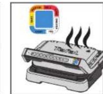 TEFAL OptiGrill GC773D - A) EEN AUTOMATISCH PROGRAMMA GEBRUIKEN - 18