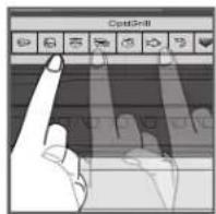 TEFAL OptiGrill GC773D - A) UTILISATION D'UN PROGRAMME AUTOMATIQUE - 3