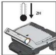TEFAL OptiGrill+ - POLOHA GRILU - 2