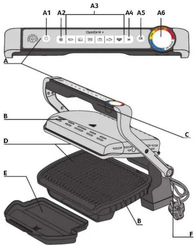 TEFAL OptiGrill+ - 1