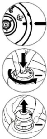 TEFAL Secure Trendy P25844 - Vlees of diepvriesproducten koken: - 1