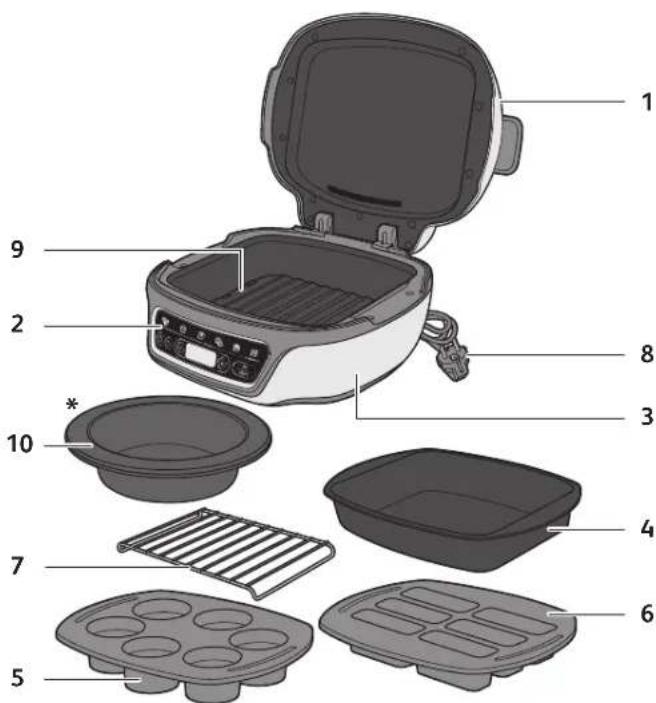 TEFAL Cake Factory KD8043 - Milieu - 2