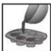 TEFAL Cake Factory KD8043 - Moules silicone PROflex - 1