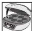 TEFAL Cake Factory KD8043 - Moules silicone PROflex - 6