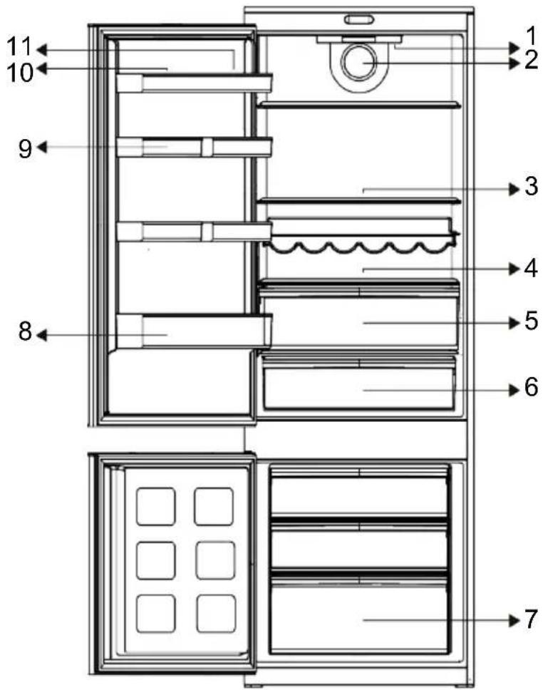 BEKO BCSE400E40SN1 - Ihr Kühlschrank - 1