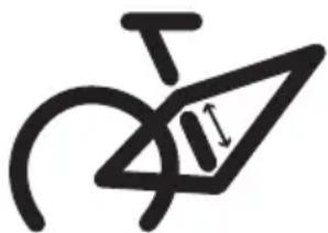 Burley Dash X FM - This Bicycle Seat must NOT be mounted to: - 1