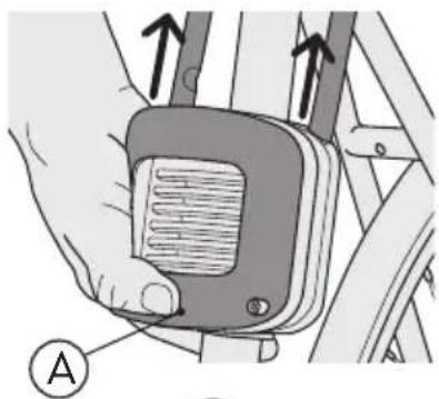 Burley Dash X FM - Retrait du siège-enfant du vélo - 1