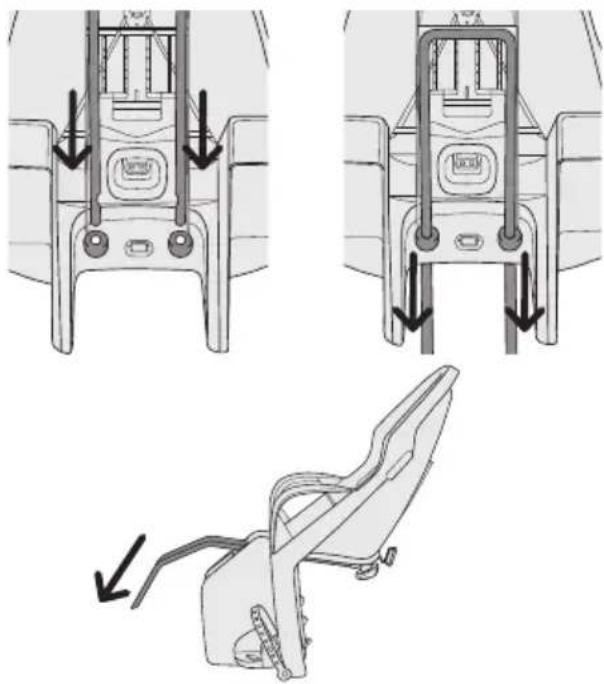 Burley Dash X FM - Attaching the Mounting Rails to Your Bicycle Seat (Dash FM) - 4