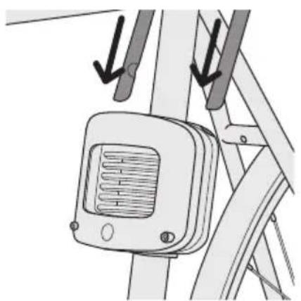 Burley Dash X FM - Instalación del asiento infantil en la bicicleta - 1