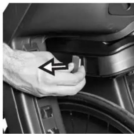 Burley Dash FM - Adjusting the Recline of the Seat (Dash X FM only) - 1