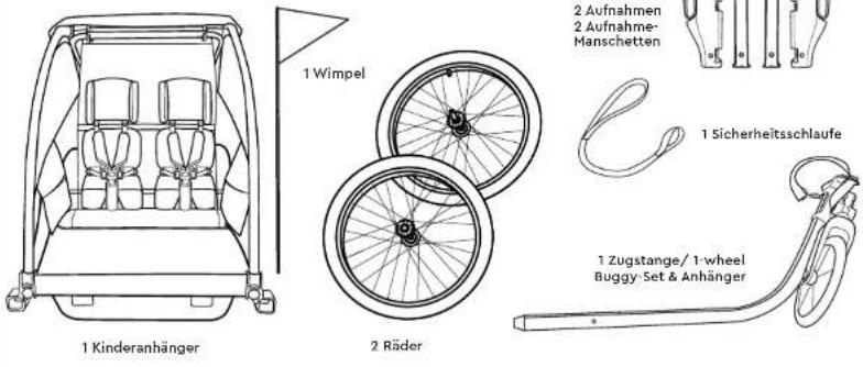 Burley Cub X - WARNHINWEIS - 1