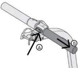 Burley Hopper - Stowing the Handlebar (Trailer Mode) - 1