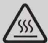 CASO AirFry 6.0 - Danger due to hot surface! - 1