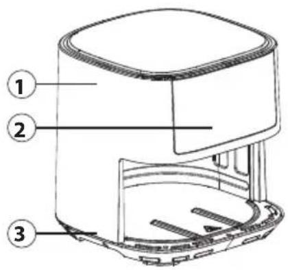 CASO AirFry 6.0 - 2.1Vued'ensemble - 1