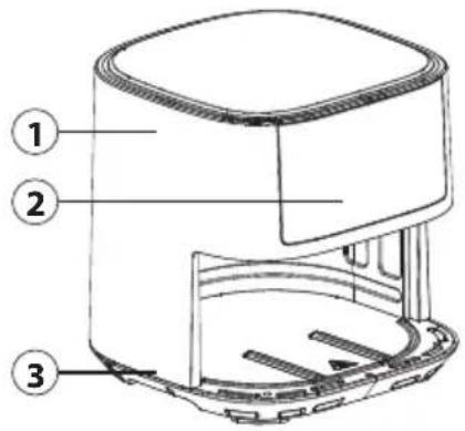 CASO AirFry 6.0 - 2.1Panoramicado aparelho - 1