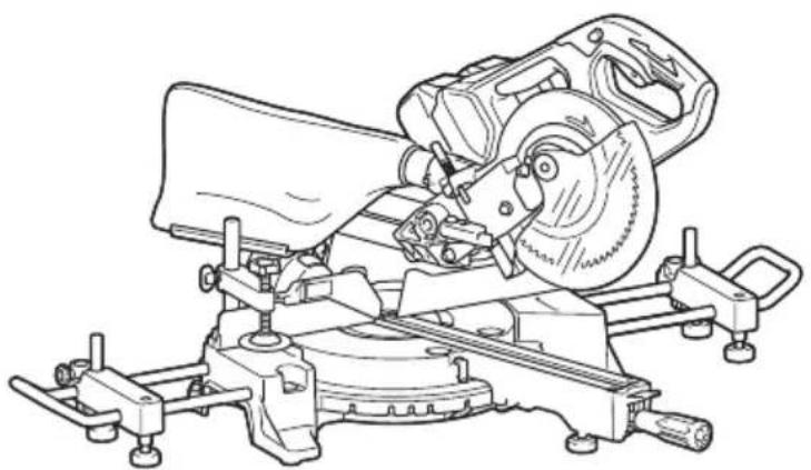 MAKITA DLS714Z - DLS714 - 1