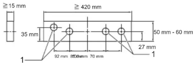 MAKITA DLS714Z - Houten bekleding - 1