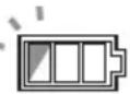 MAKITA DLS714Z - Indicação da capacidade restante da bateria - 4