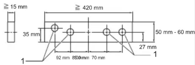 MAKITA DLS714Z - Spessore di legno - 1