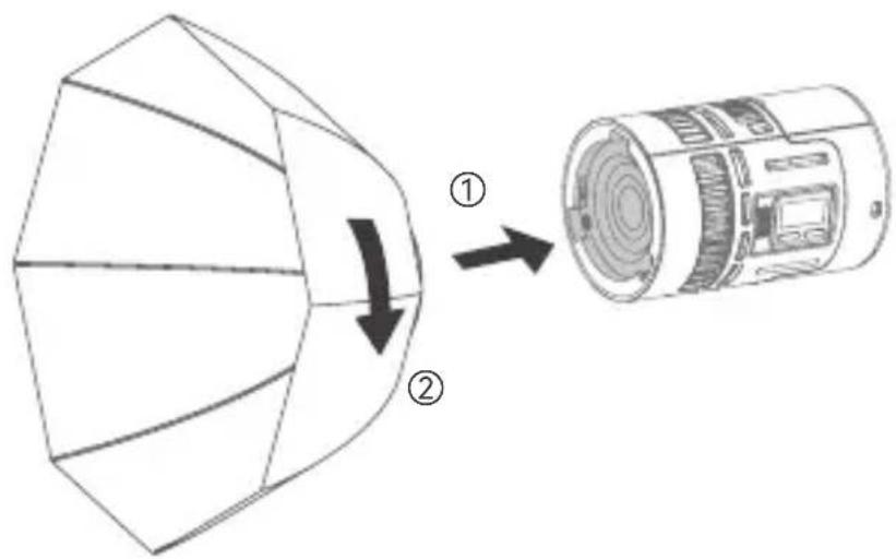 GODOX RS60R - Parabolic Softbox SP1 - 1