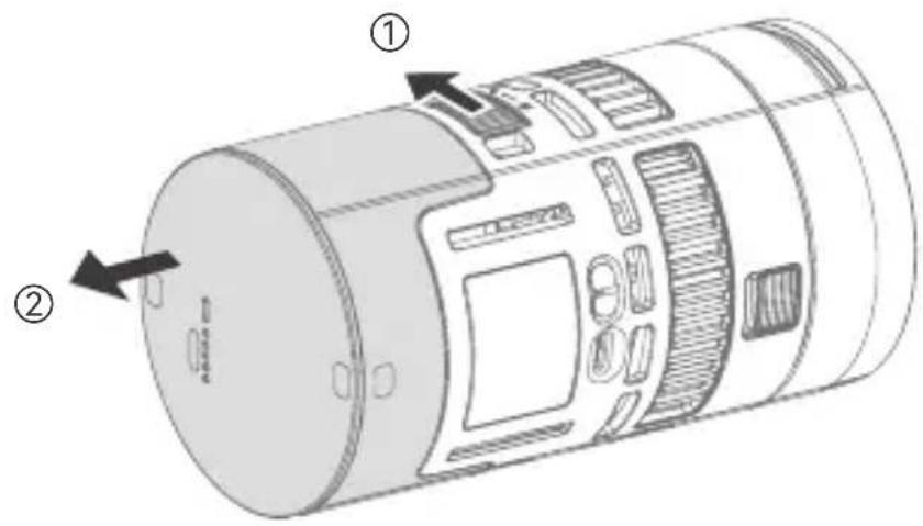 GODOX RS60R - 电池说明 - 2