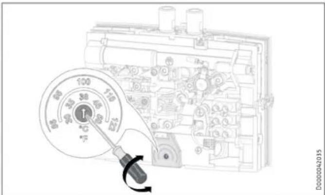 STIEBEL ELTRON DEM - Maximale Temperatur einstellen - 1