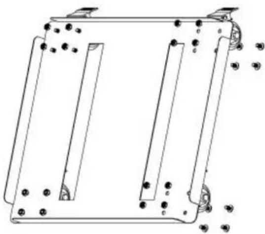 Vonyx VX1080BT - SET UP / OPSTELLING / KONFIGURATION / PREPARAR / INSTALLER / USTAWIAĆ - 3