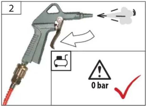 Güde Airpower 675/8/100 ED-SILENT - Tank Pressure difference > 2 Bar - 8