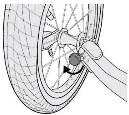 Burley Jogger Kit - Spureinstellung - 11