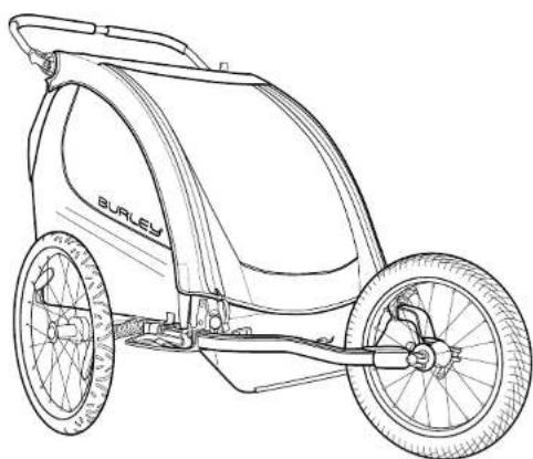Burley Jogger Kit - Installing the Jogger on Your Trailer - 2