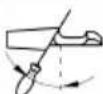 SCHEPPACH BC-MFH400-X - Only use files specifically for saw chains! - 1
