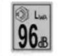 SCHEPPACH BC-MFH400-X - Tootel olevate sümbolite selgitus - 23
